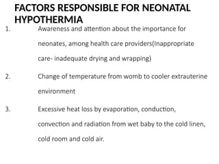 Comprehensive Overview of Neonatal Hypothermia: Causes, Types, and ...