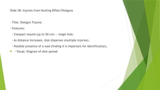 Hunting Rifle Injuries Comprehensive Overview of Forensic Medical Traumatology and Injury ...