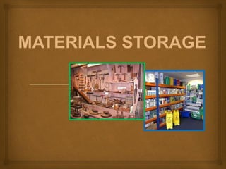 Storage Practice Guide Comprehensive Guide to Safe Materials Handling and Storage Practices | PPTX