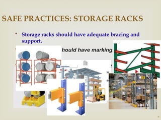 Comprehensive Guide to Safe Materials Handling and Storage Practices | PPTX