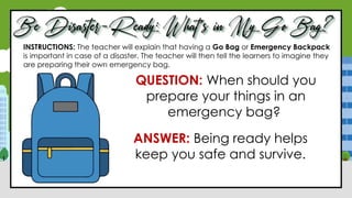 Comprehensive Earthquake and Tsunami Disaster Readiness Training | PPTX