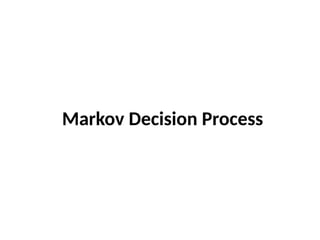 Comprehensive Guide to Markov Decision Processes and Reinforcement ...