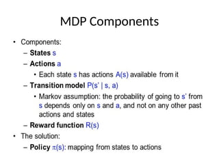 Fun Mdp Example Comprehensive Guide to Markov Decision Processes and Reinforcement ...