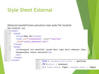 Comprehensive Guide to CSS Basics and Advanced Styling Techniques | PDF