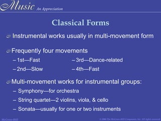 The Music history -- the Classical Period | PDF