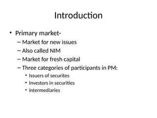 Comprehensive Guide to Primary Market and Book Building Process in ...