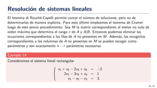 Comprehensive Study on Matrix Rank and Linear Systems Resolution | PDF