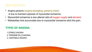 Comprehensive Drug Therapy for Angina Pectoris and Myocardial ...