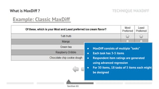 Webinar Tutorial - A Beginners Guide To MaxDiff Scaling | PPT