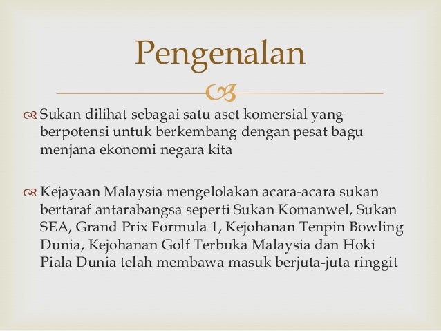 4.2 pusat sukan komersial