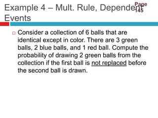 4.2 some prob rules | PPTX