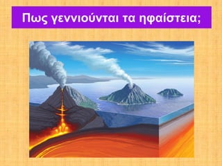 Πως γεννιούνται τα ηφαίστεια;
 