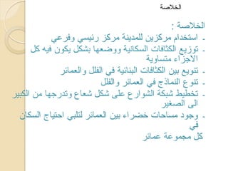 انخلافخ 
انخلافخ : 
- اعزخذاو يشكضٚ نه ذًٚ خُ يشكض سئٛغٙ فٔش ّٙ 
- ر صٕٚ انكثبفبد انغكب َٛخ مٔٔ بْٓ ثؾكم ٚك فٛ كم 
الاخضاء يزغب ٚٔخ 
- ر ُٕٚ ثٛ انكثبفبد انج بُئٛخ فٙ انفهم أن بًْئش 
- ر ان بًُرج فٙ ان بًْئش أنفهم 
- رخيٛو ؽجكخ انؾ إس هّ ؽكم ؽ بْ رٔذسخ بٓ ي انكجٛش 
ان انقغٛش 
- خٔ دٕ يغبزبد خنشاء ثٛ ان بًْئش نزهجٙ اززٛبج انغكب فٙ 
كم يد خًّٕ بًّئش 
 