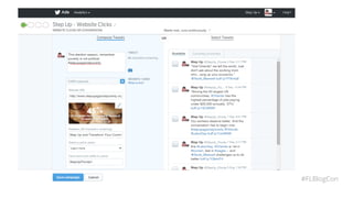 Website or Lead Generation Cards
#FLBlogCon
 