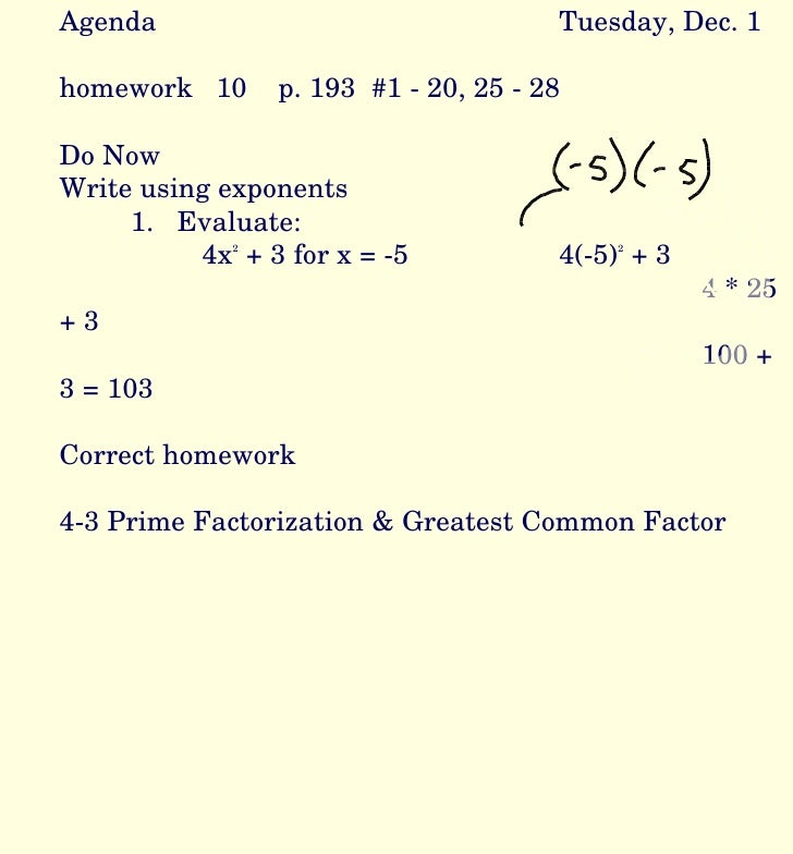 Do my factorization homework