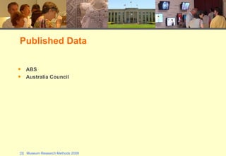 ABS Australia Council Published Data 
