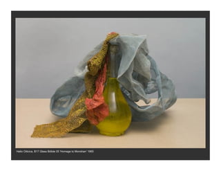 Helio Oiticica, B17 Glass Bólide 05 'Homage to Mondrian' 1965
 