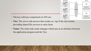 Andrew File System | PPTX
