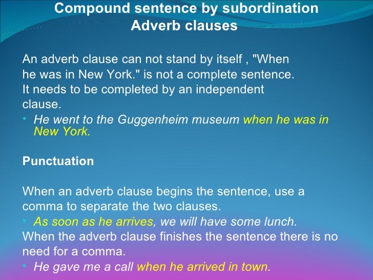4 4 2 adverb Clauses