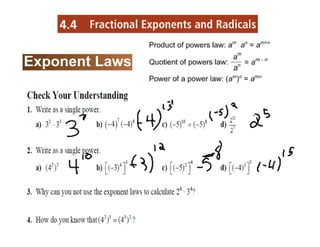 4.4 fractional exponents