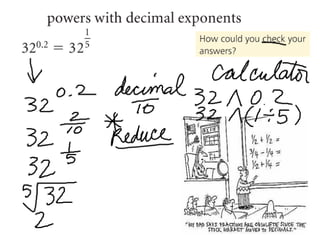 4.4 Fractional Exponents notes
