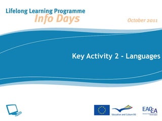 Key Activity 2 - Languages
 