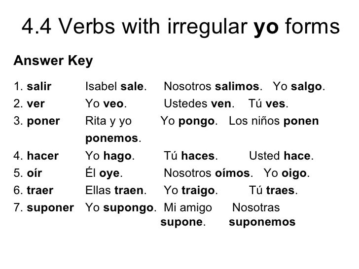 4-4-verbs-with-irregular-yo-forms