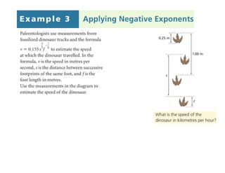 4.5 negative exponents