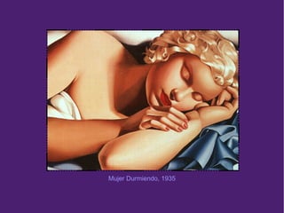 Mujer Durmiendo, 1935
 