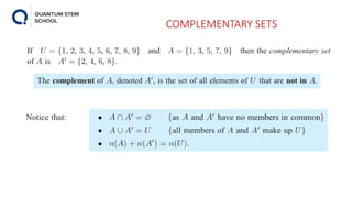 4-5 SetsComplement of sets VENN DIAGRAMS.pptx