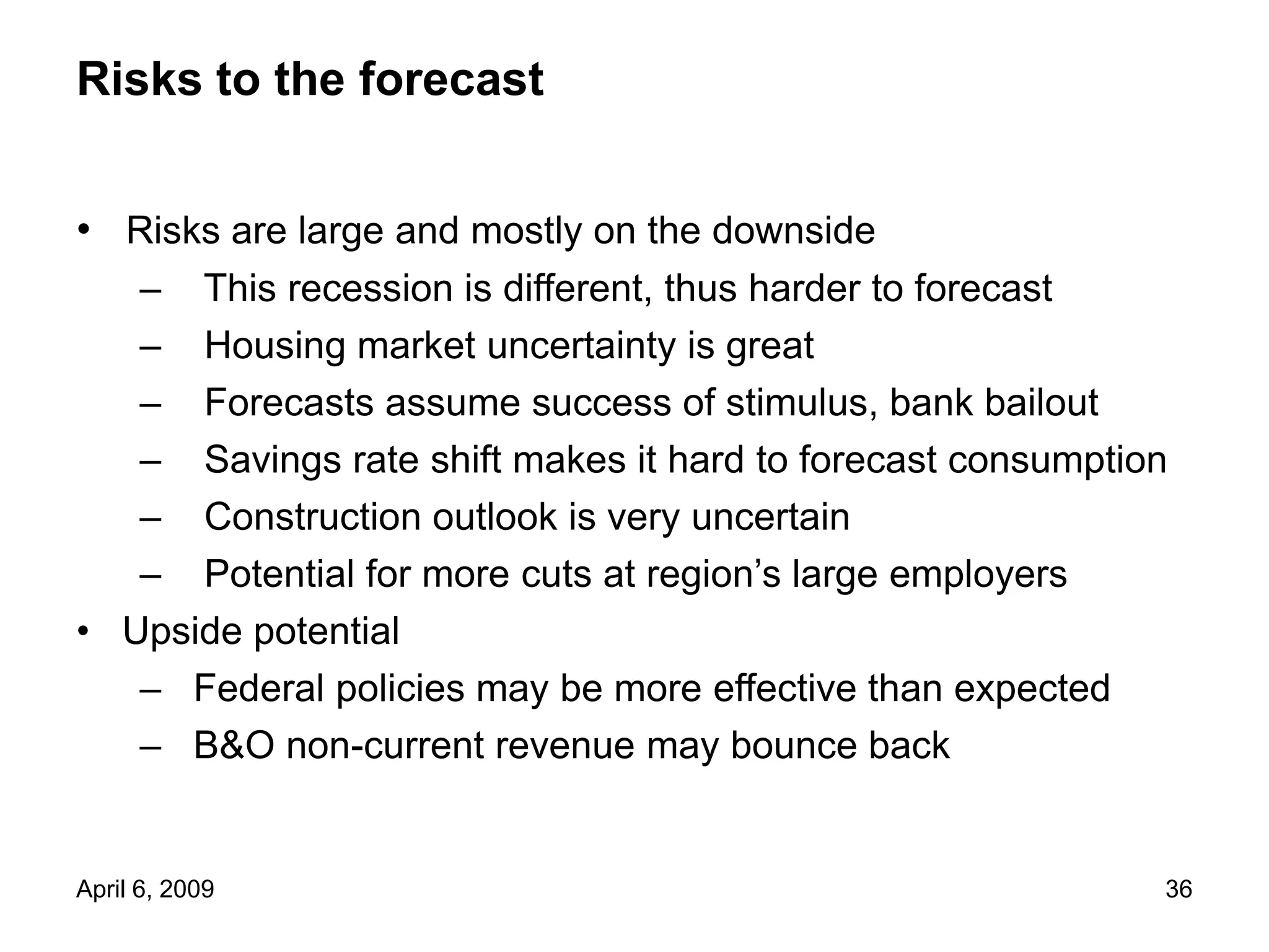 4 6 09 Forecast Mtg Council