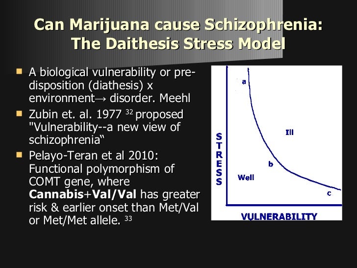 Schizophrenia and cannabis use