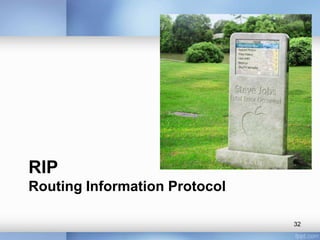 RIP
Routing Information Protocol
32

 