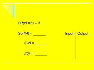 4.7 graph linear functions day 1 | PPTX