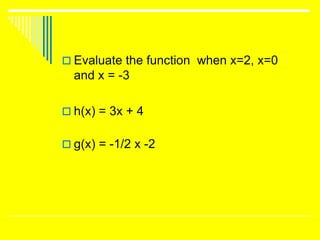 4.7 graph linear functions day 1 | PPTX