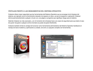 4.7 PROGRAMAS GRATUITOS