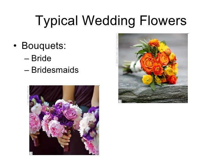 4 7 typical wedding flowers