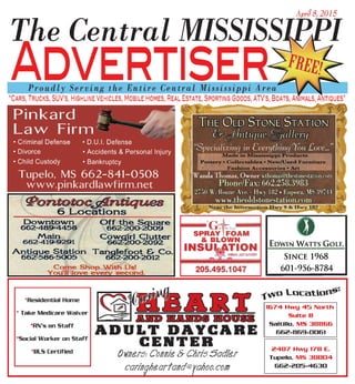 The Central Mississippi Advertiser - 4 8-2015