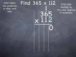 4 9 Multiplying Greater Numbers