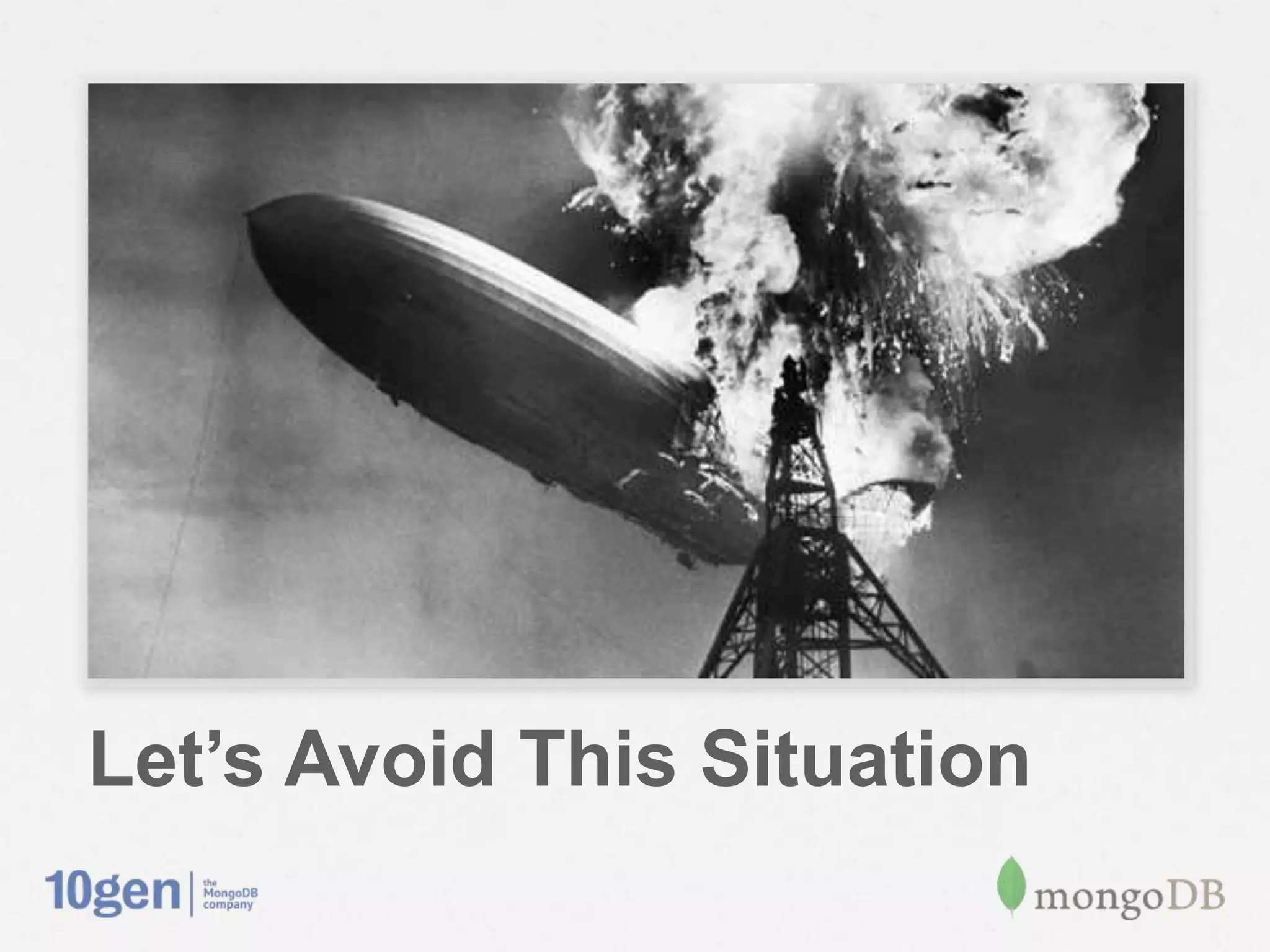 Let’s Avoid This Situation
 