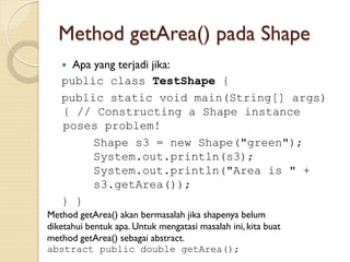4 abstract class, interface | PPT