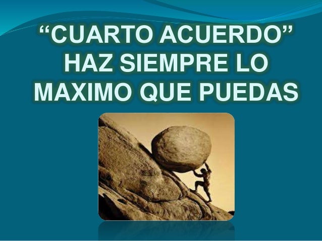 4 acuerdos