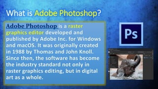 LEARNING PHOTOSHOP | PPTX