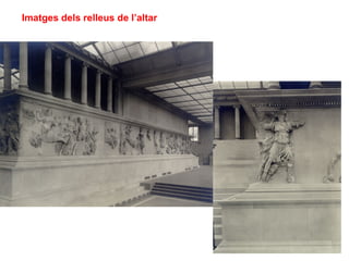 Imatges dels relleus de l’altar
 