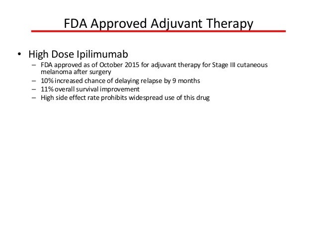 Adjuvant and Neoadjuvant Therapy in Melanoma - Rodabe N Adjuvant and Neoadjuvant Therapy in Melanoma - Rodabe N