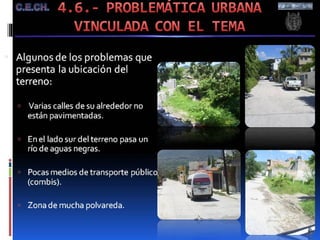 4.  AnáLisis Urbano