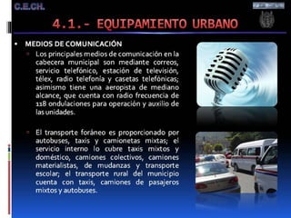 4.  AnáLisis Urbano