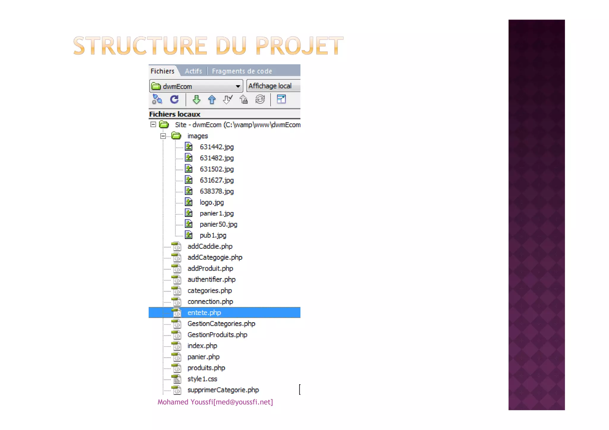 Mohamed Youssfi[med@youssfi.net]
 