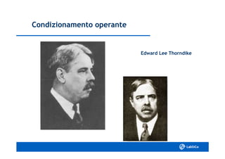 Edward Lee ThorndikeEdward Lee Thorndike
Condizionamento operanteCondizionamento operante
 