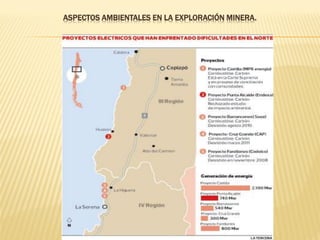 ASPECTOS AMBIENTALES EN LA EXPLORACIÓN MINERA.
 